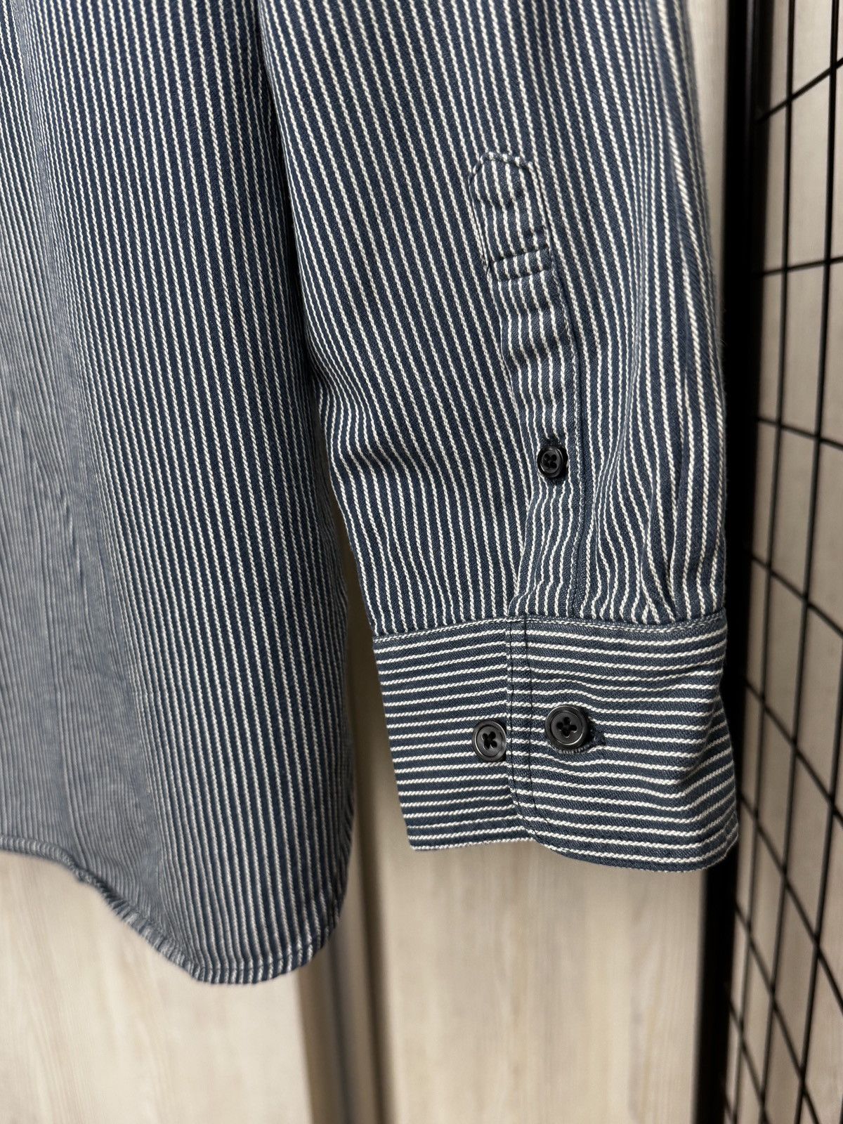 Japanese Brand BC Factory Japanese Western Cowboy striped shirt Size US M / EU 48-50 / 2 - 8 Thumbnail