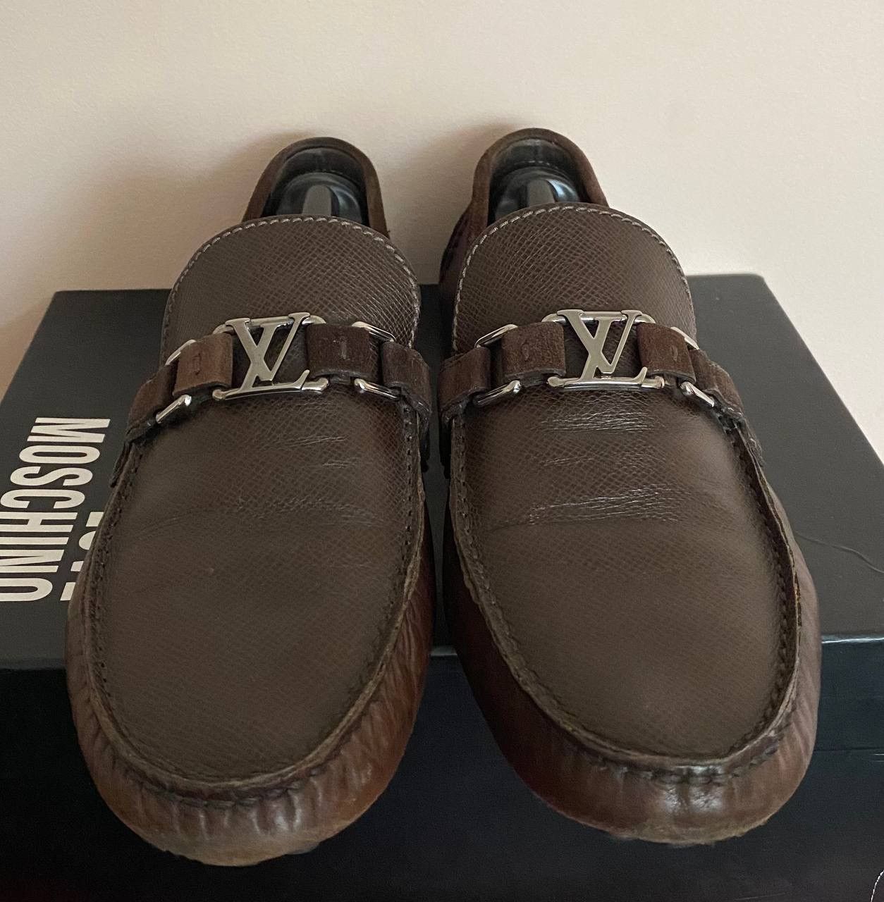 Louis Vuitton Louis Vuitton Brown Hockenheim Driving Moccasins/Loafers Size US 9 / EU 42 - 3 Thumbnail