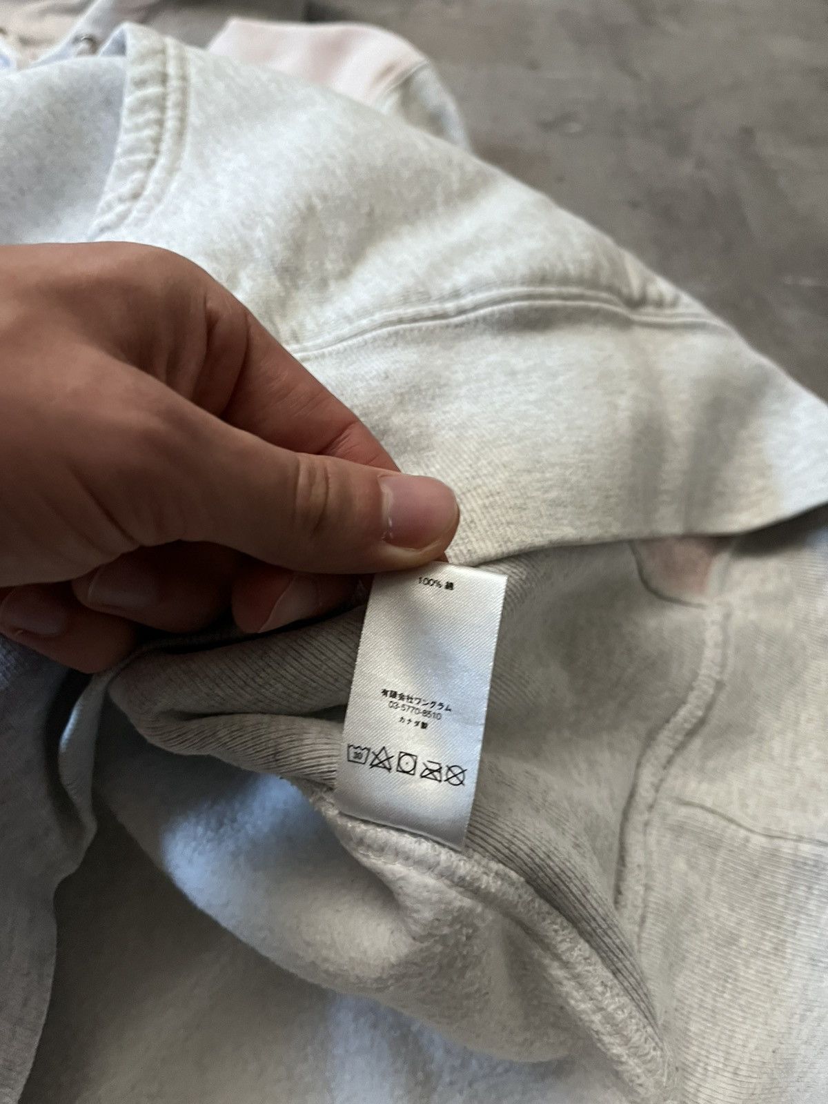 Supreme Supreme F/W 2017 Split English logo hoodie pink grey Size US M / EU 48-50 / 2 - 12 Thumbnail