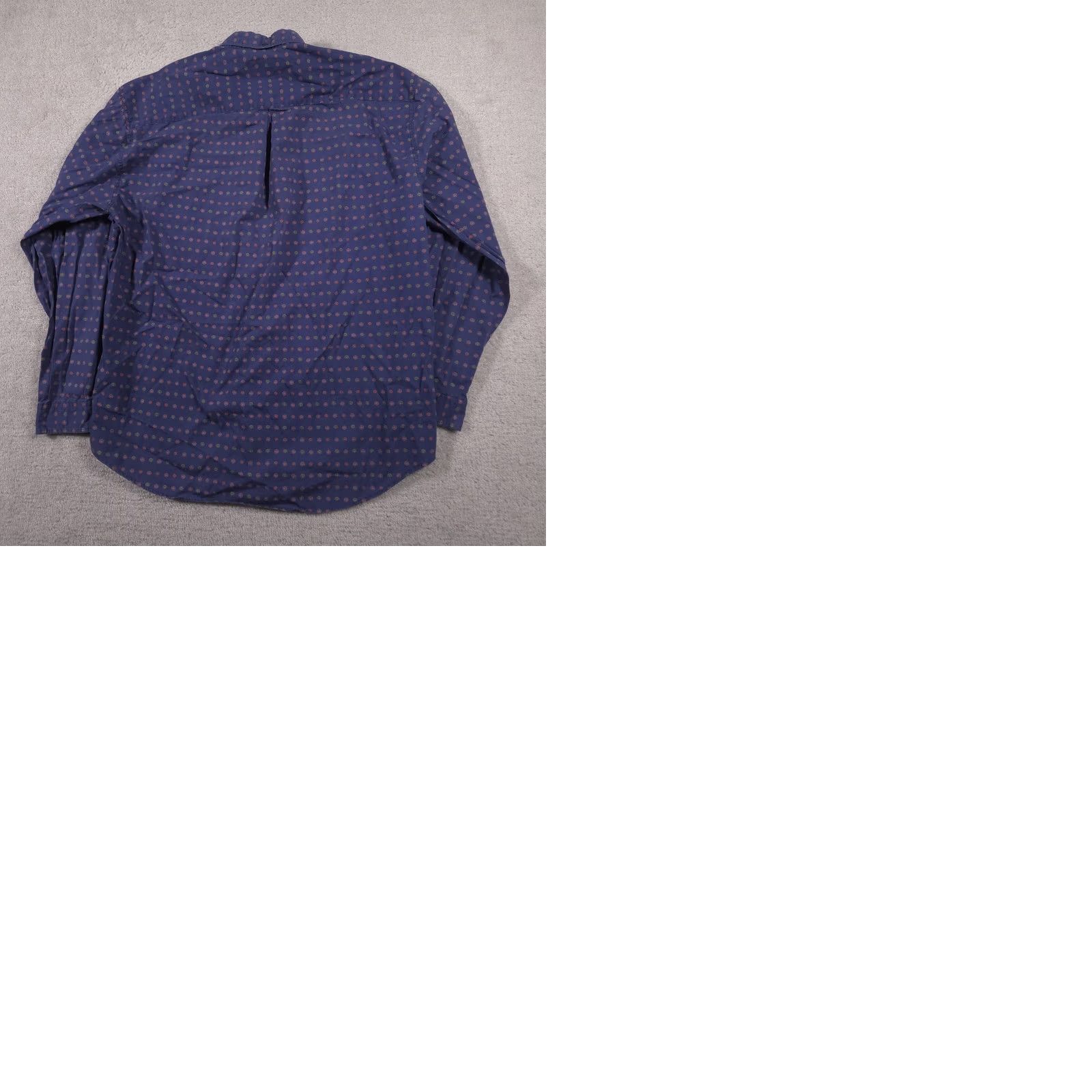 Dockers VINTAGE Dockers Shirt Mens Large Blue Long Sleeve Button Down Geometric 90s Size US L / EU 52-54 / 3 - 9 Thumbnail