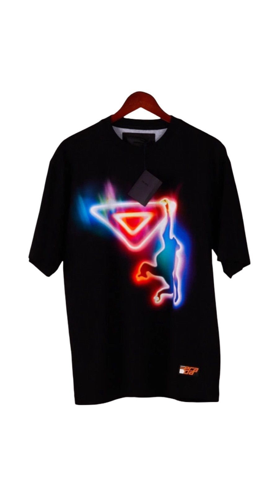 Prada Prada Neon Dunk Graphic T-Shirt SZ EU 56 / US XL Excellent Size US XL / EU 56 / 4 - 1 Thumbnail