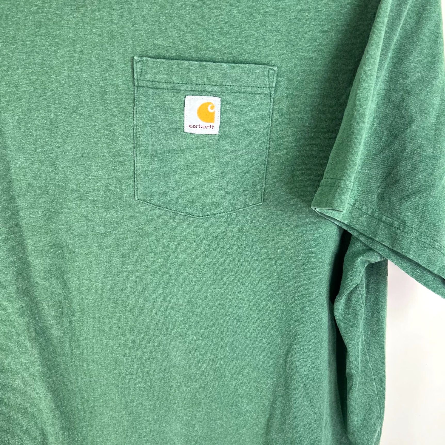 Carhartt Carhartt K87 Pocket T-Shirt Mens 4XL Green Short Sleeve Relaxed Fit Classic Outdoor Size US XXL / EU 58 / 5 - 2 Thumbnail