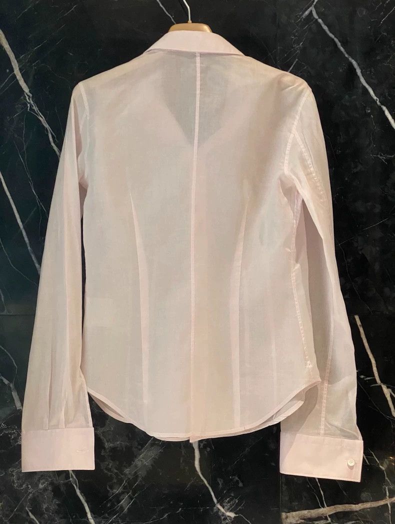 Helmut Lang Helmut Lang size 42See-through shirt 2501-Nextarrow Size US XS / EU 42 / 0 - 5 Thumbnail