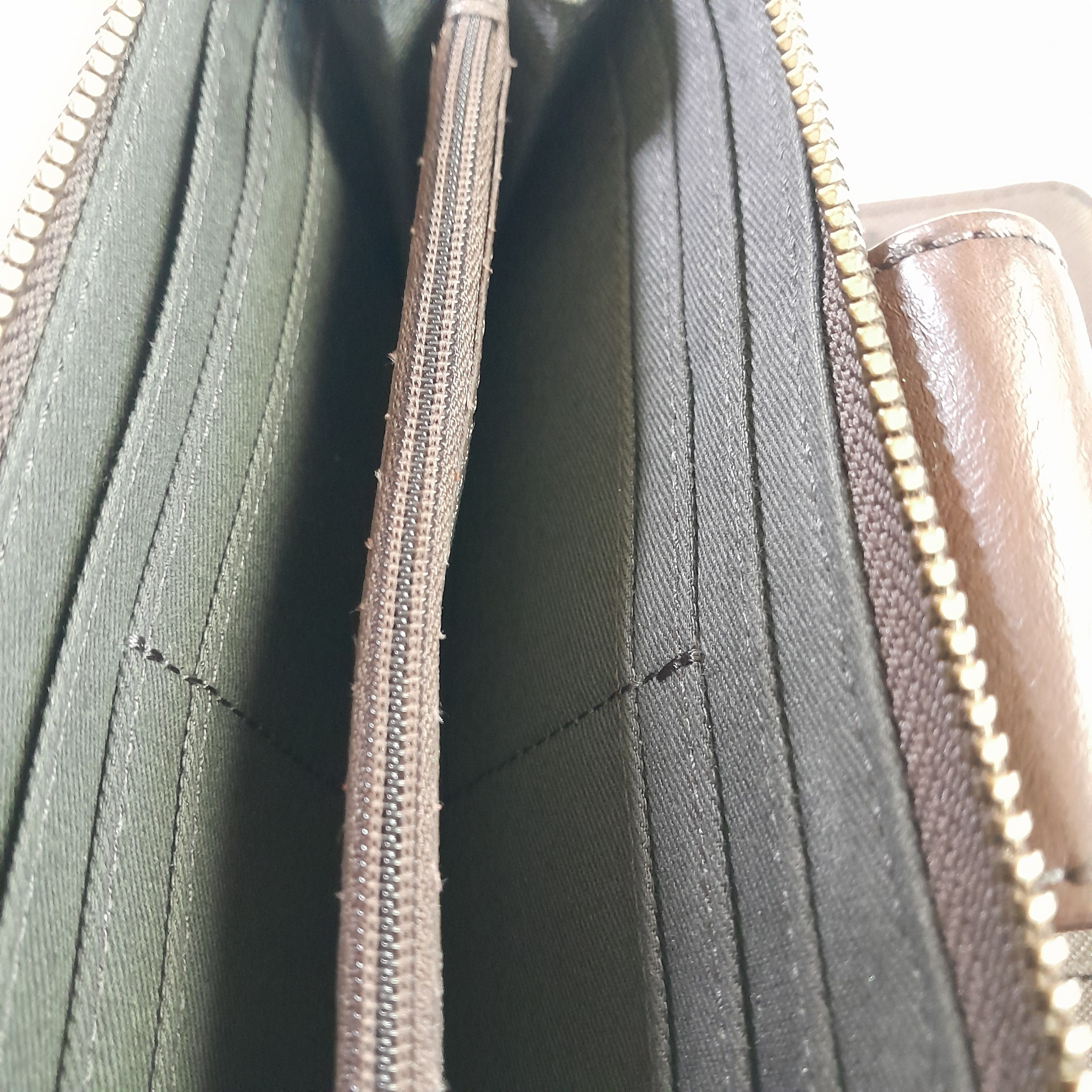 Fossil Women’s Fossil Wallet Black Leather Zipper Closure Wristlet Size ONE SIZE - 5 Thumbnail