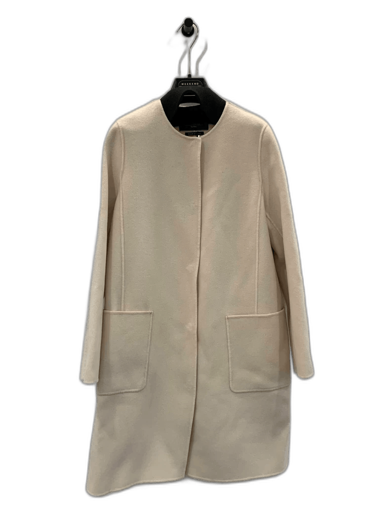 Max Mara MaxMara Weekend Beige Wool Coat Size XS / US 0-2 / IT 36-38 - 1 Thumbnail