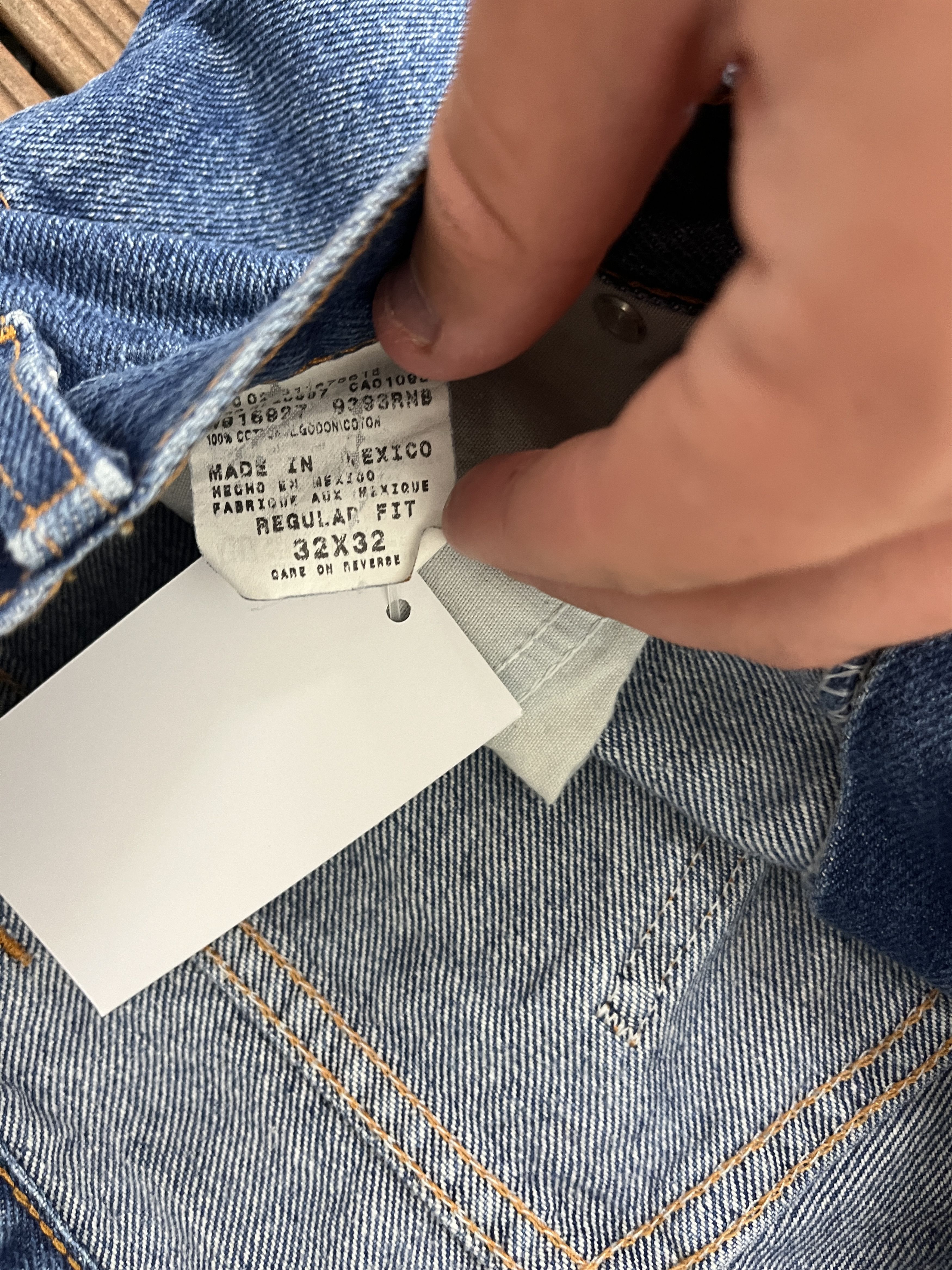 Dickies Dickies Deep Blue Vintage Denim Jeans Size US 32 / EU 48 - 6 Thumbnail