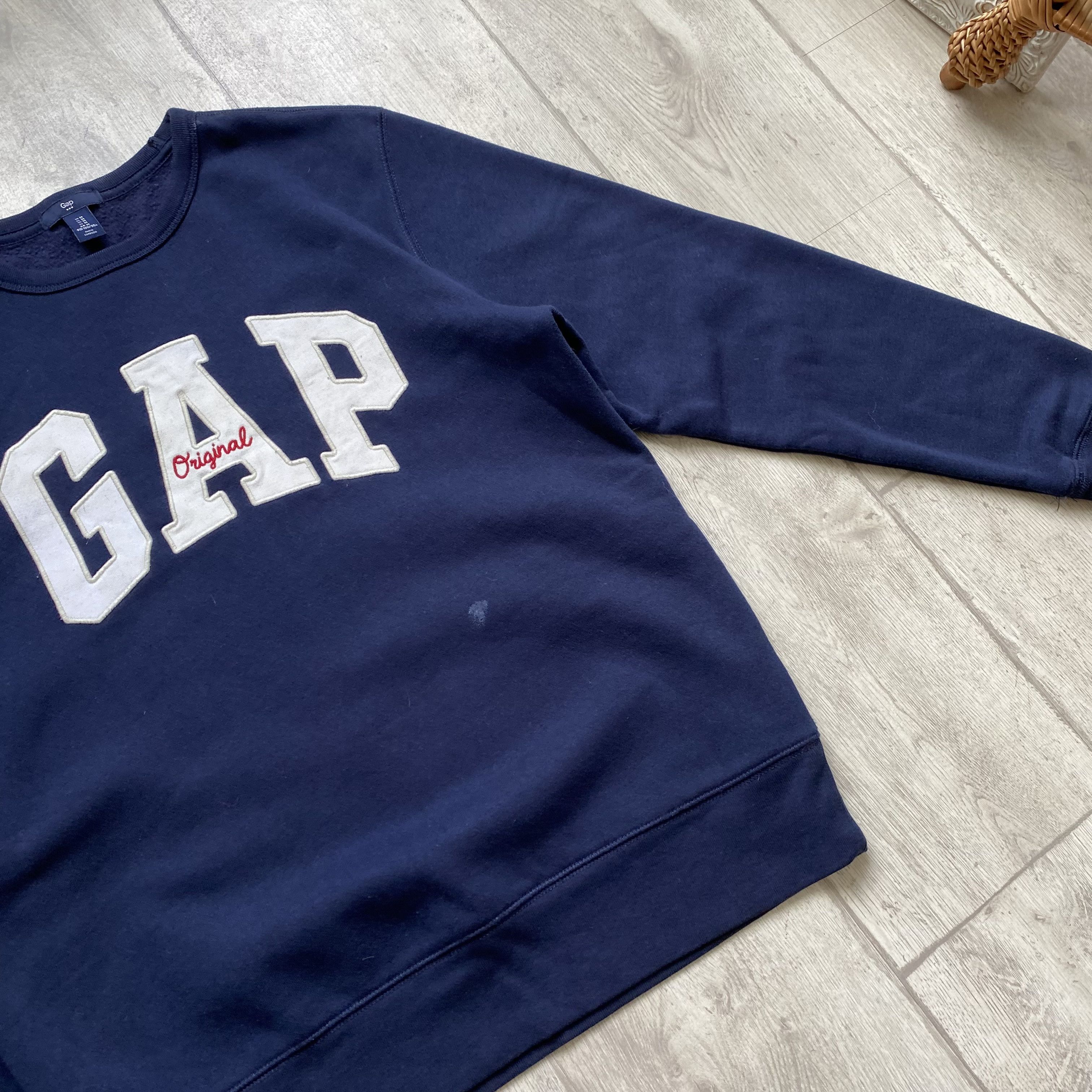 Gap Essential GAP originals sweatshirt center logo Size US M / EU 48-50 / 2 - 8 Thumbnail