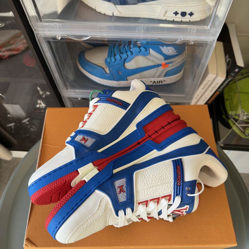 Louis Vuitton Louis Vuitton Trainer Color Block Casual Sneakers -2508 Size US 9 / EU 42 - 7 Thumbnail