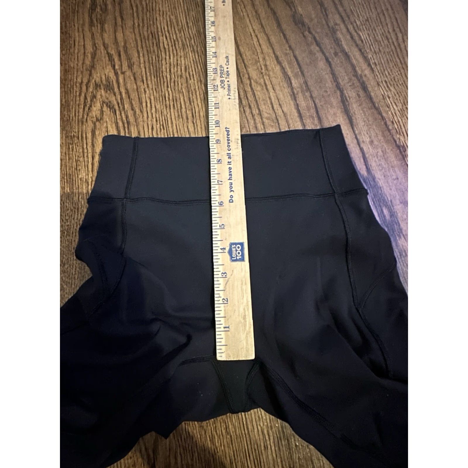 Lululemon Lululemon In Movement Crop Everlux 19.5" Black Leggings Size 4 W6AHJ Size 27" / US 4 / IT 40 - 6 Thumbnail