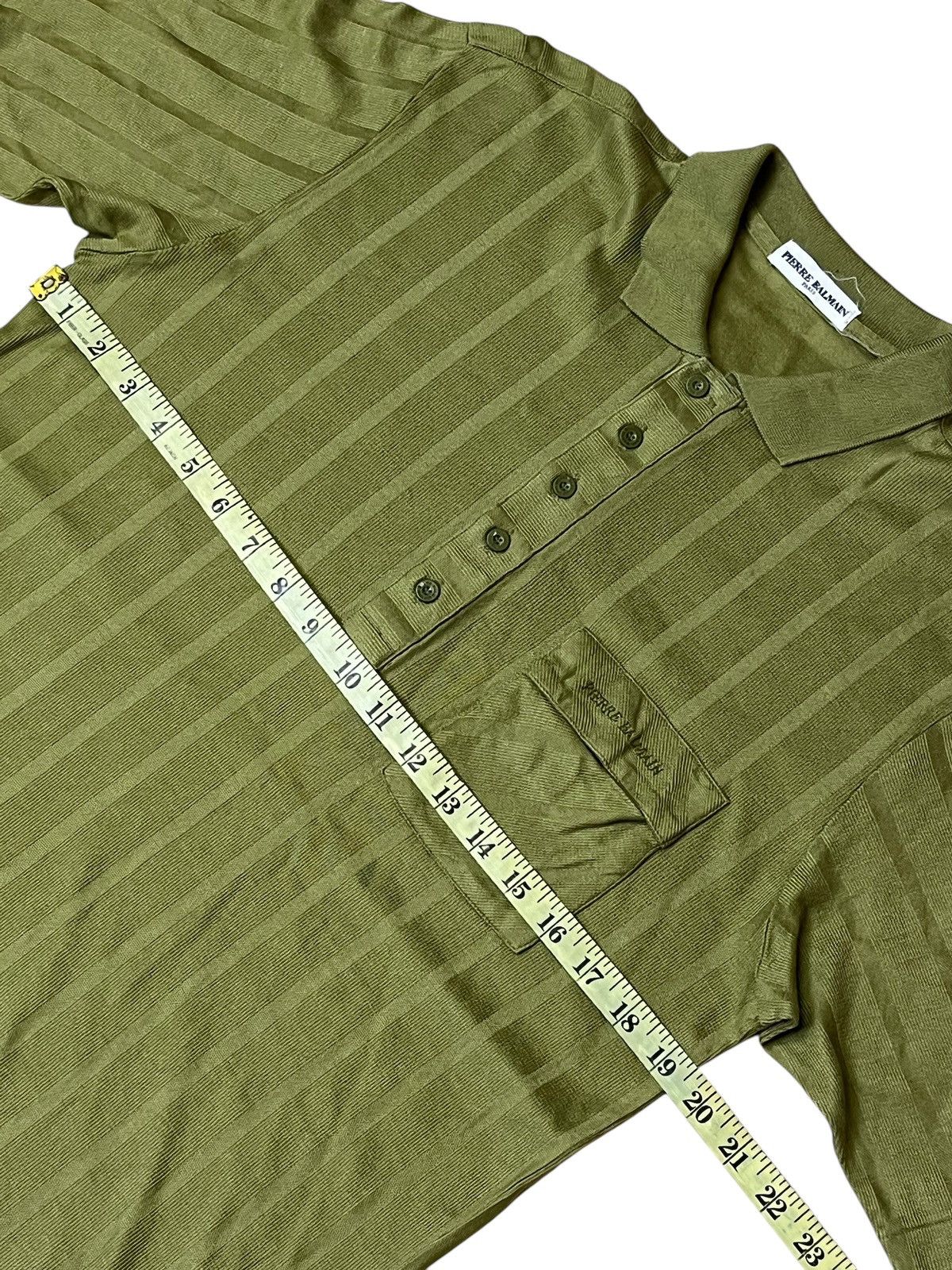Balmain GRAIL🔥VINTAGE PIERRE BALMAIN POCKET POLO SHIRT Size US M / EU 48-50 / 2 - 10 Thumbnail