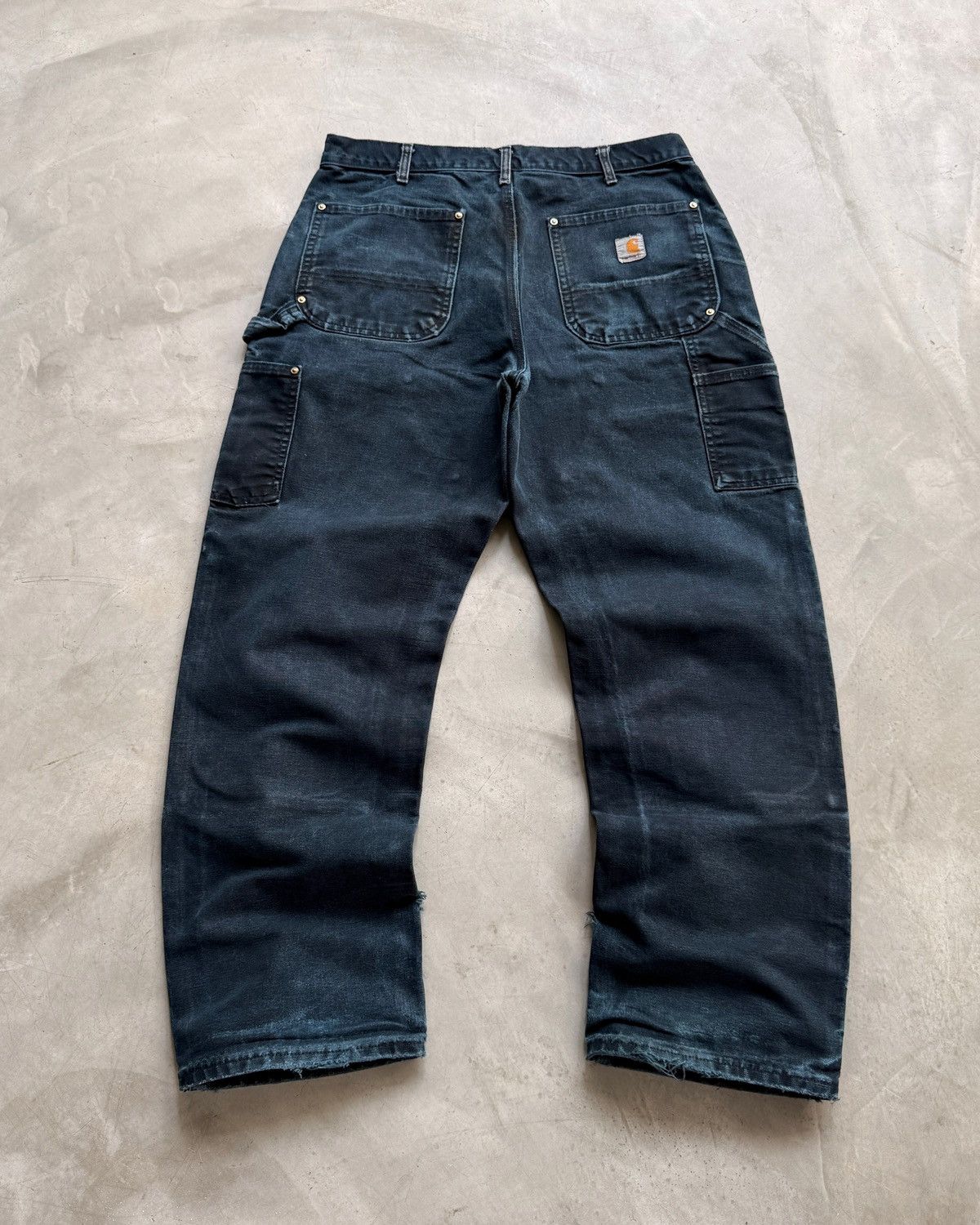 Carhartt Carhartt Doubleknee B01 Distressed Black Size US 34 / EU 50 - 3 Thumbnail