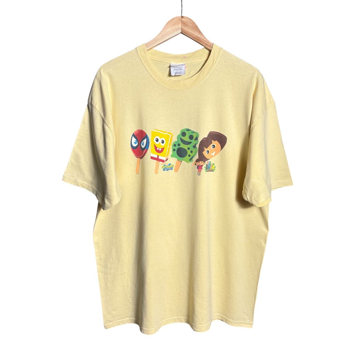 Vintage Vintage Good Humor Ice Cream Spider-Man Sponge Bob Dora Tee Size US XL / EU 56 / 4 - 1 Thumbnail