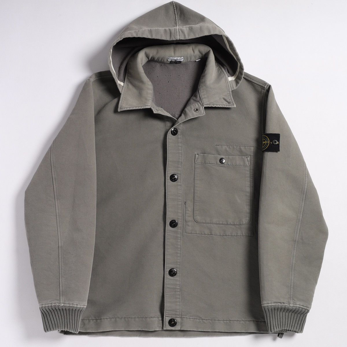 Stone Island Stone Island AW2004 Vintage Garment Dyed Stone Washed Jacket Size US L / EU 52-54 / 3 - 3 Thumbnail