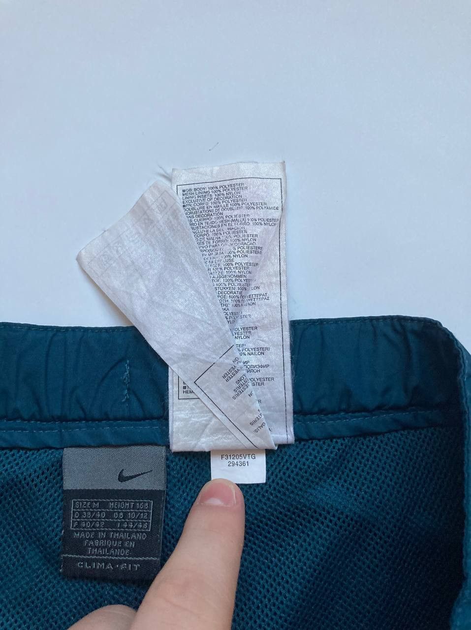 Nike × Vintage Vintage Nike Track Pants Nylon Drill Y2K Style Size US 34 / EU 50 - 6 Thumbnail