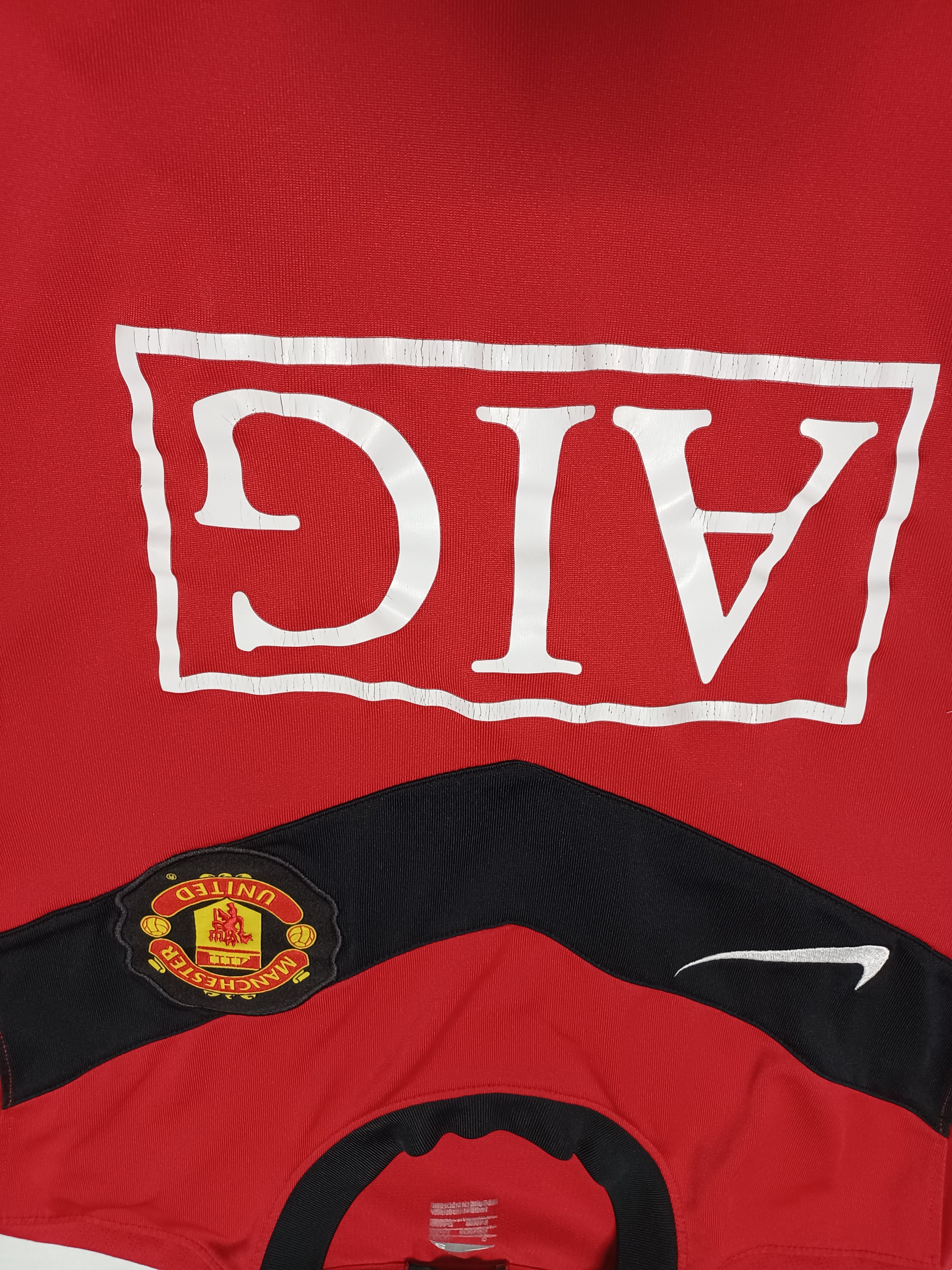 Nike NIKE 2009-2010 MAN UNITED JERSEY SOCCER FOOTBALL Size US S / EU 44-46 / 1 - 3 Thumbnail