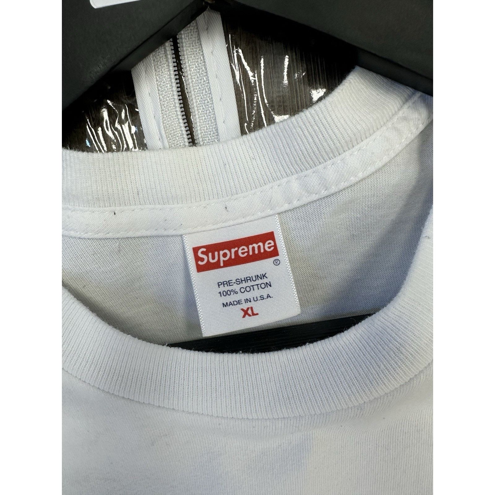 Supreme Size XL - Supreme Experientia White T-Shirt Size US XL / EU 56 / 4 - 3 Thumbnail