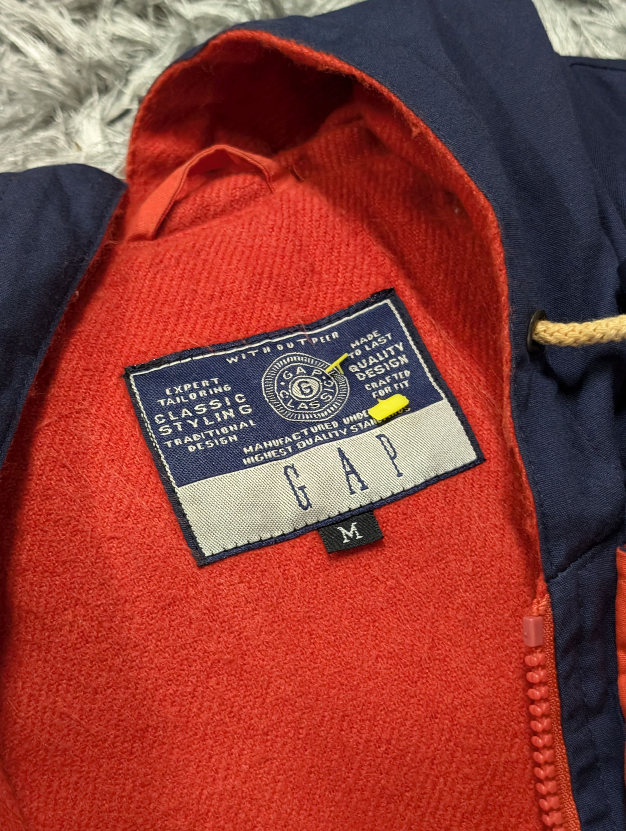 Gap Vintage Gap Classics American Flag Parkas Long Jacket Size US M / EU 48-50 / 2 - 12 Thumbnail
