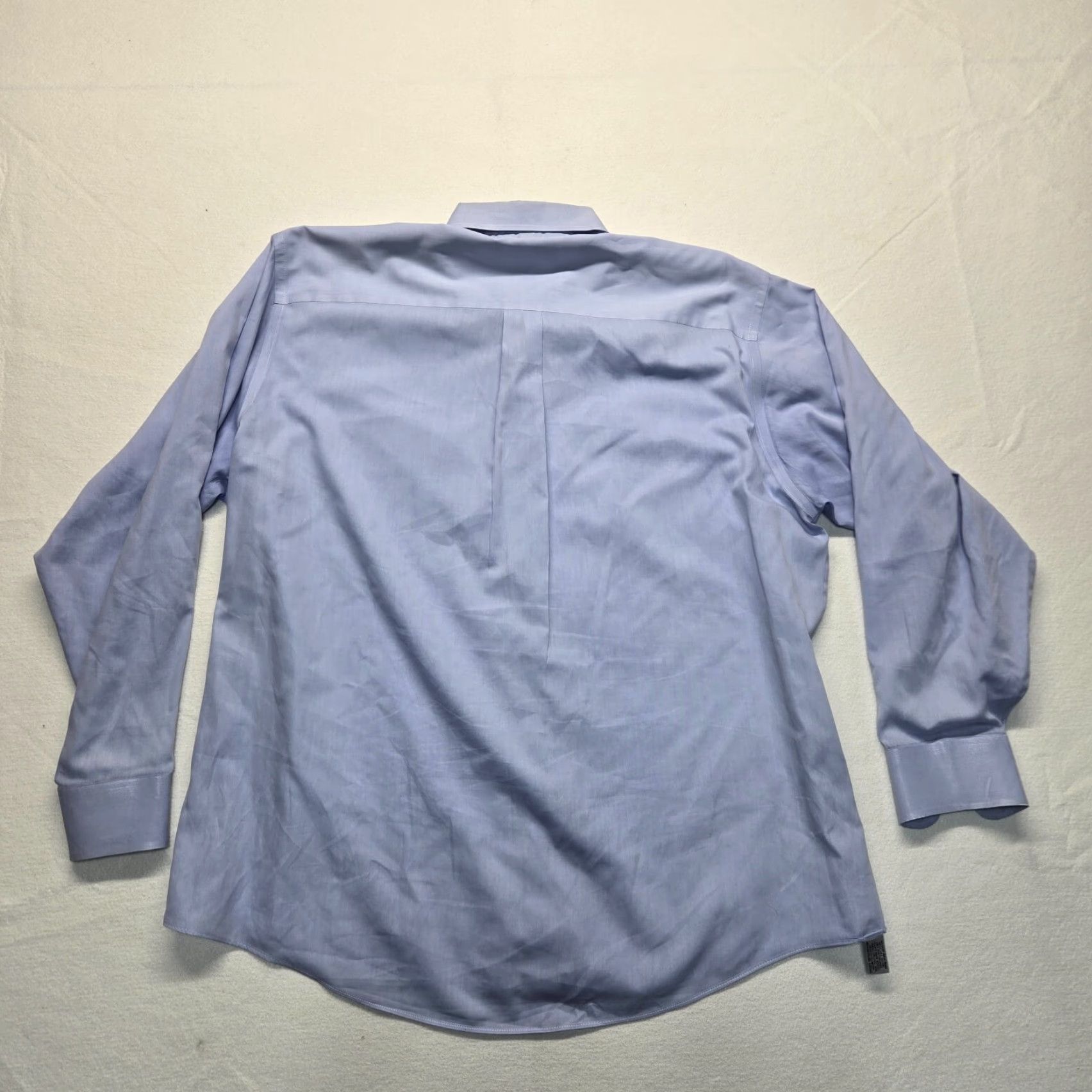 Geoffrey Beene Geoffrey Beene Shirt Button-Up Adults XL Blue Solid Long Sleeve Men’s 17.5 34/35 Size US XL / EU 56 / 4 - 7 Thumbnail