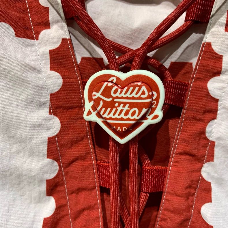 Louis Vuitton LOUIS VUITTON Red and White Chessboard Dash jacket Size US S / EU 44-46 / 1 - 3 Thumbnail