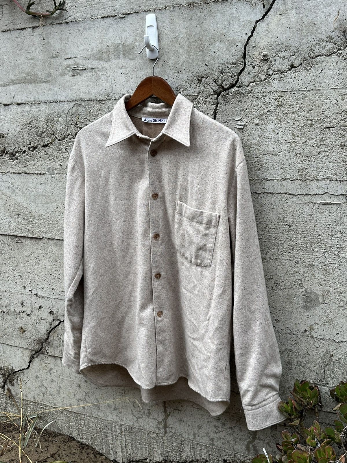 Acne Studios RARE GRAIL Acne Studios wool over shirt Size US M / EU 48-50 / 2 - 1 Thumbnail
