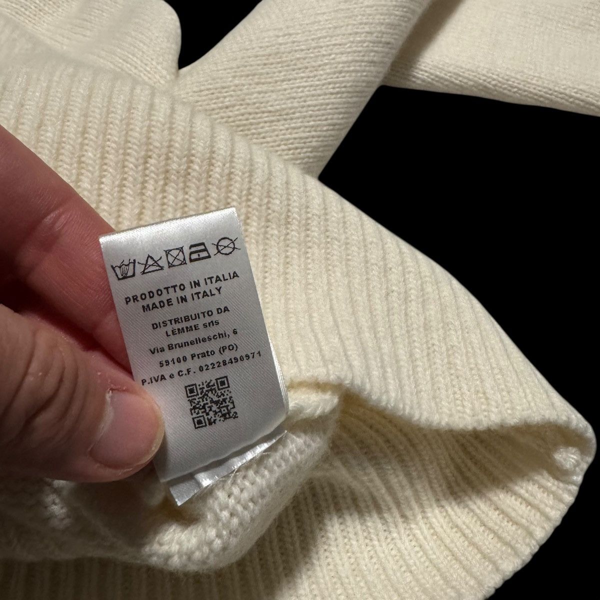 Other Lemme Italy Cropped Pullover Raglan Sweater Women's Large Size L / US 10 / IT 46 - 6 Thumbnail