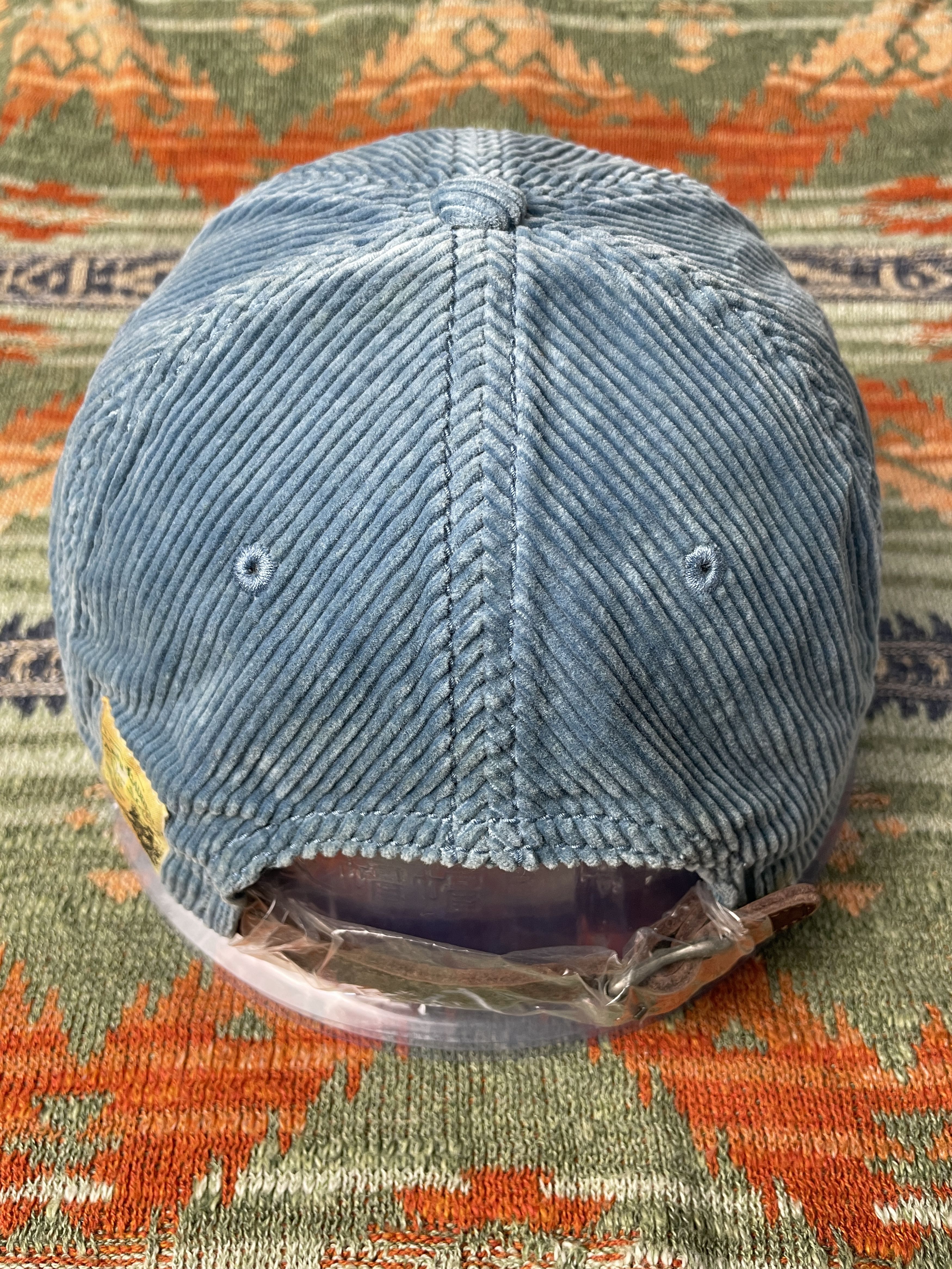 Polo Ralph Lauren Polo Ralph Lauren Corduroy Leather Rare Baseball Hat Cap Size ONE SIZE - 6 Thumbnail