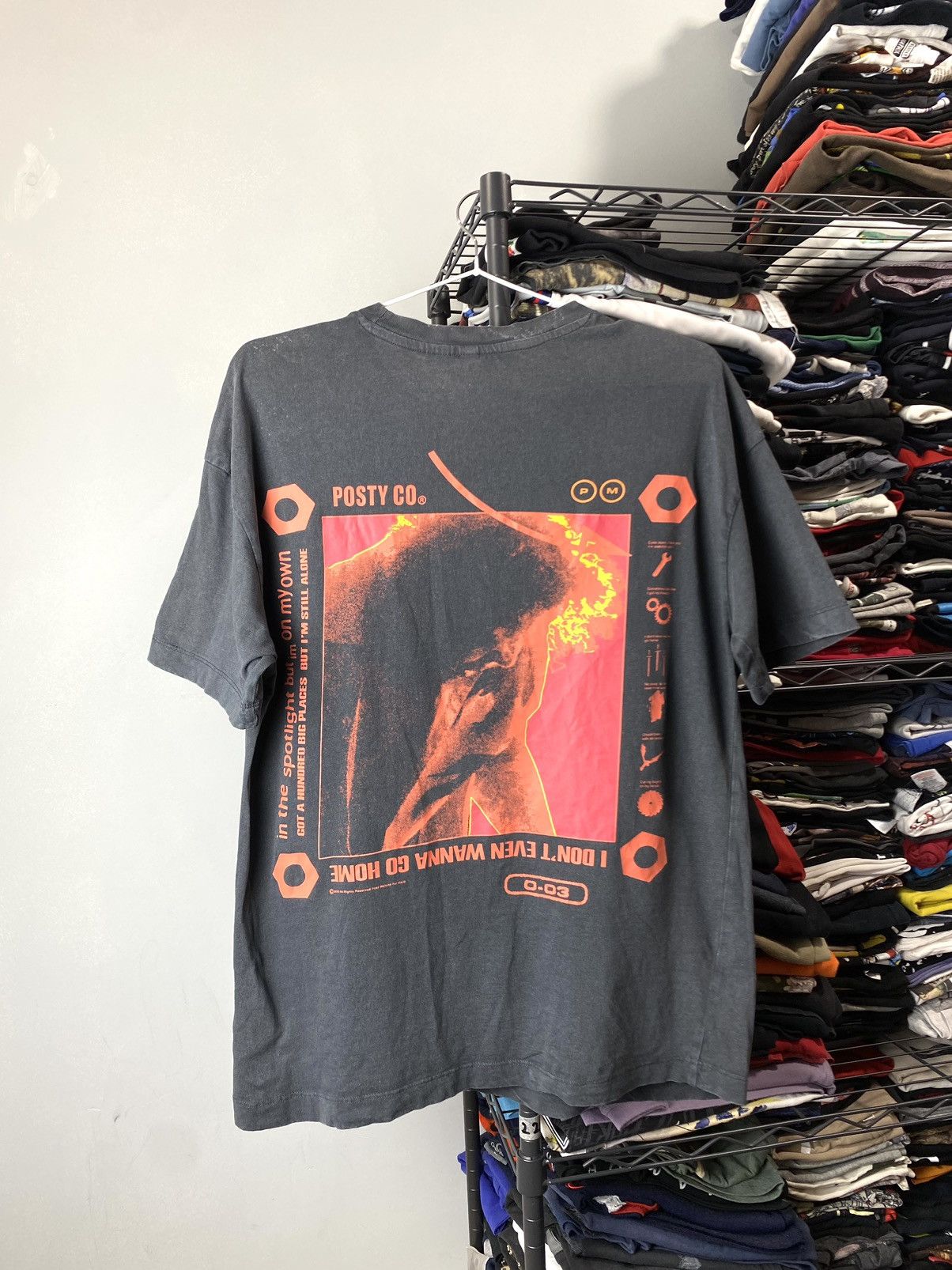 Band Tees Post Malone Tour Promo T Shirt Posty Co Size US S / EU 44-46 / 1 - 1 Thumbnail