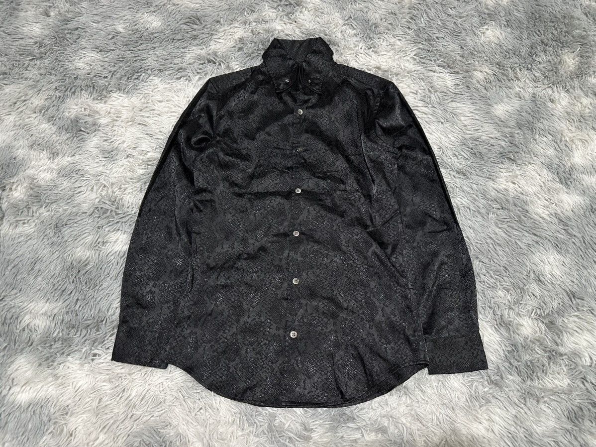 Tornado Mart 🔥Y2K Archived Tornado Mart Snakeskin Shirt Goth Punk Size US M / EU 48-50 / 2 - 4 Thumbnail