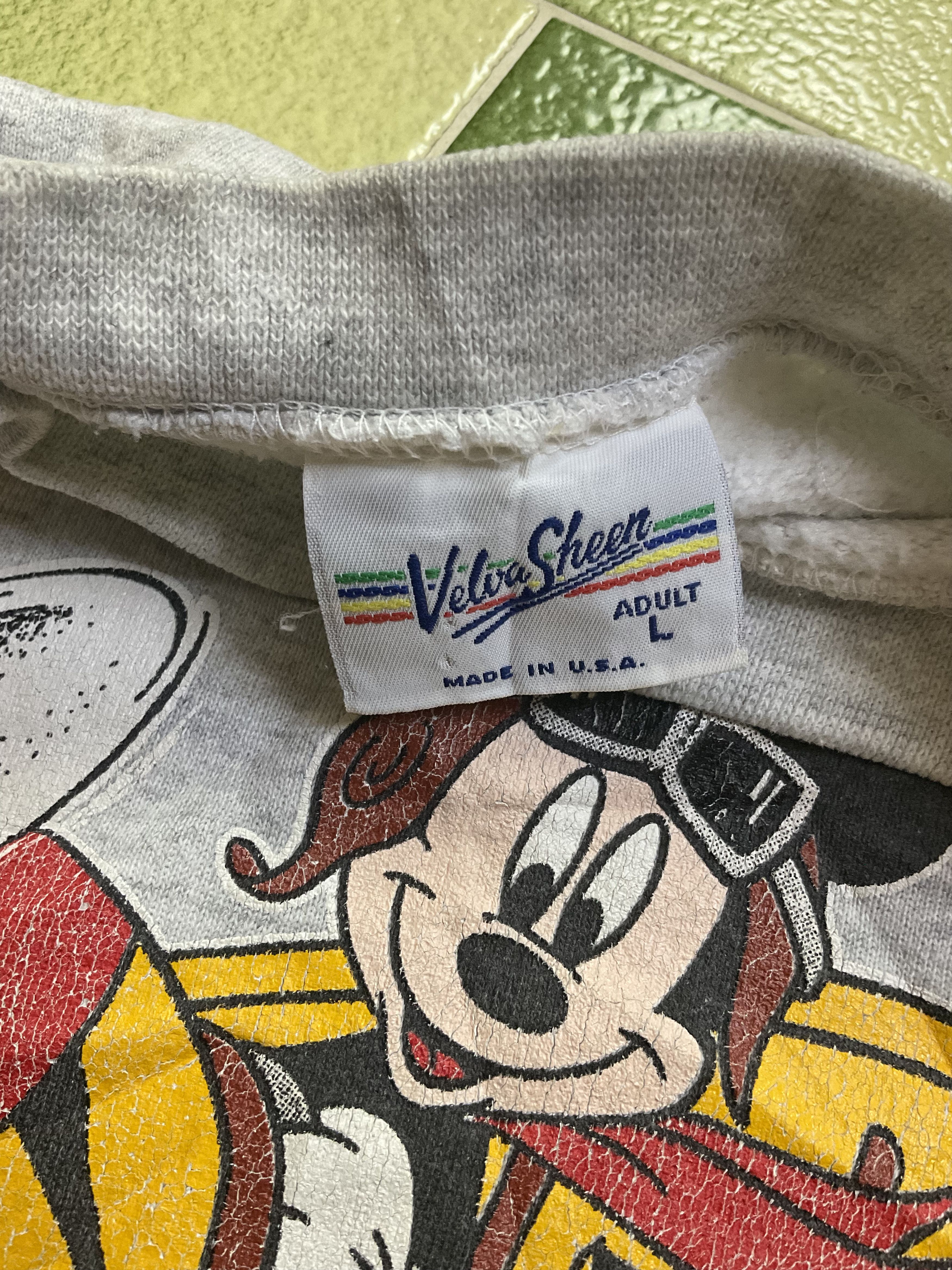 Disney Vintage 80s Disney Mickey Mouse Sweatshirt Crewneck Size US L / EU 52-54 / 3 - 4 Thumbnail
