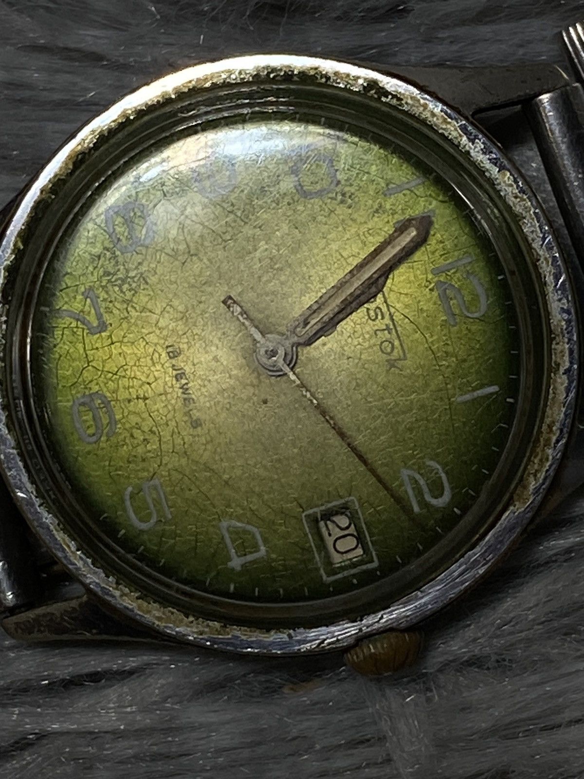 Japanese Brand Vintage Vostok Mechanical Watch Green Dial | Japanese Brand Size ONE SIZE - 6 Thumbnail
