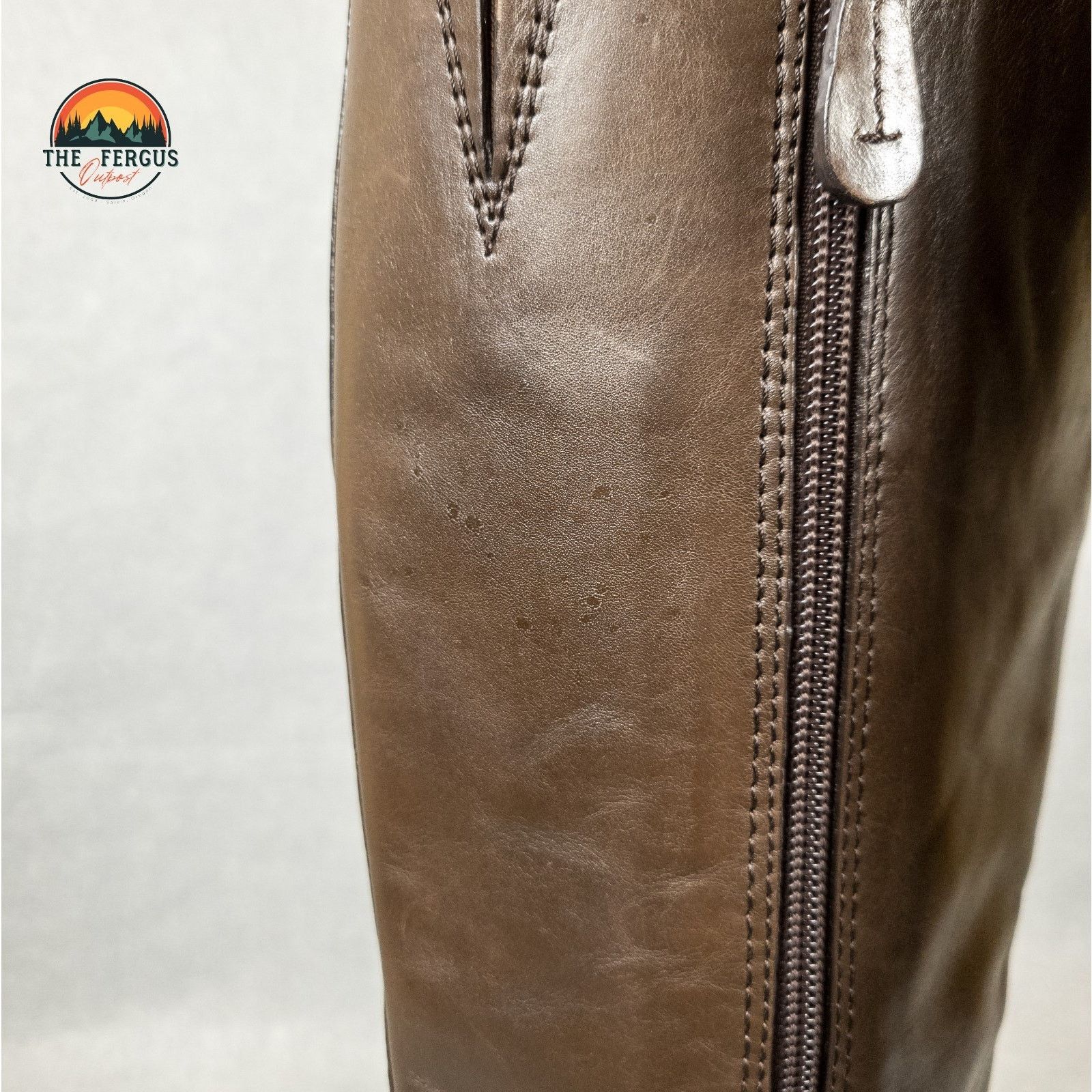Tory Burch Tory Burch Bristol Brown Leather Knee High Riding Boot Sz 7 Size US 7 / IT 37 - 19 Thumbnail