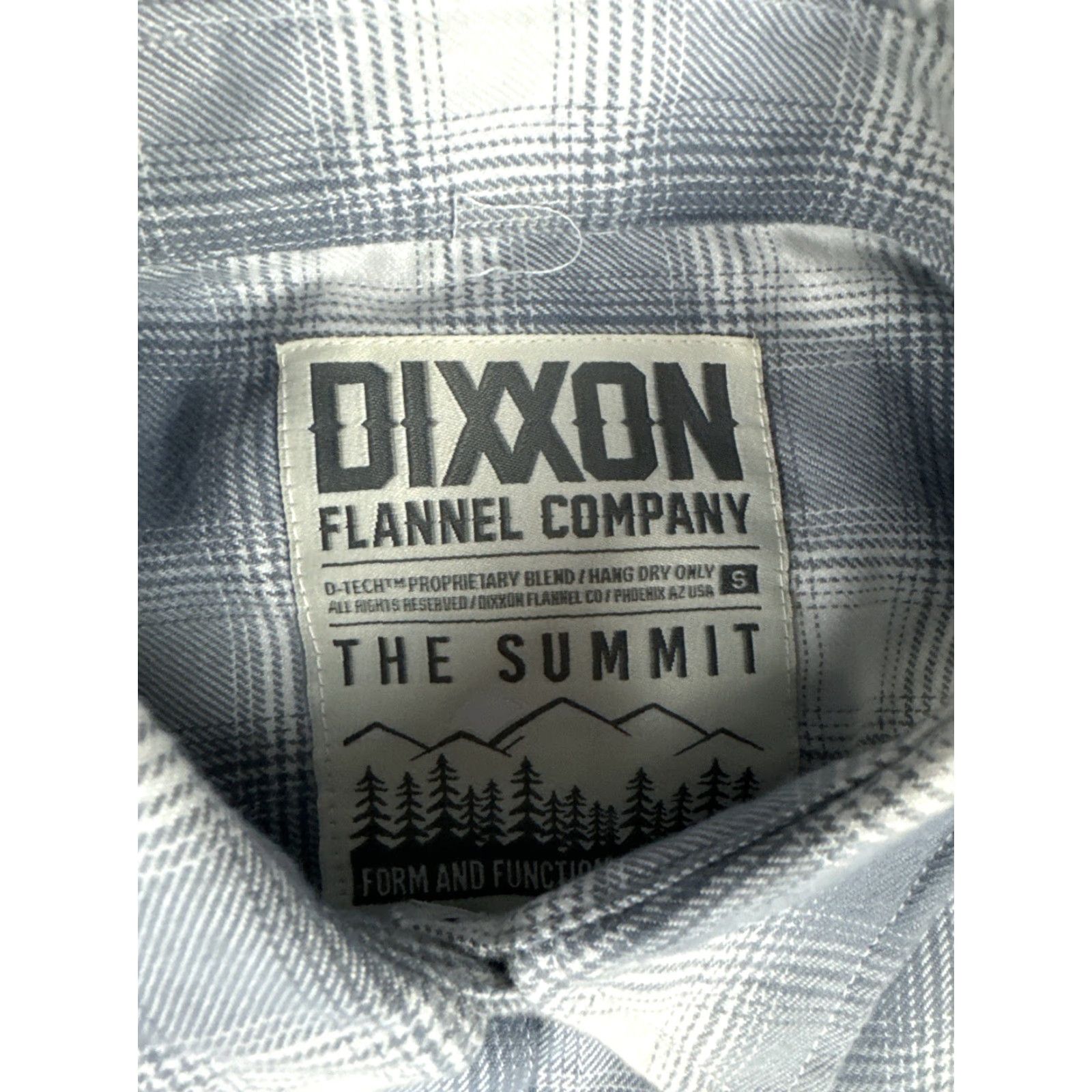 CO Dixxon Flannel Co The Summit Women’s Long Sleeve Shirt S Gray White Shirt Women Small Gray White Flannel Long Sleeve Women S Size S / US 4 / IT 40 - 2 Thumbnail