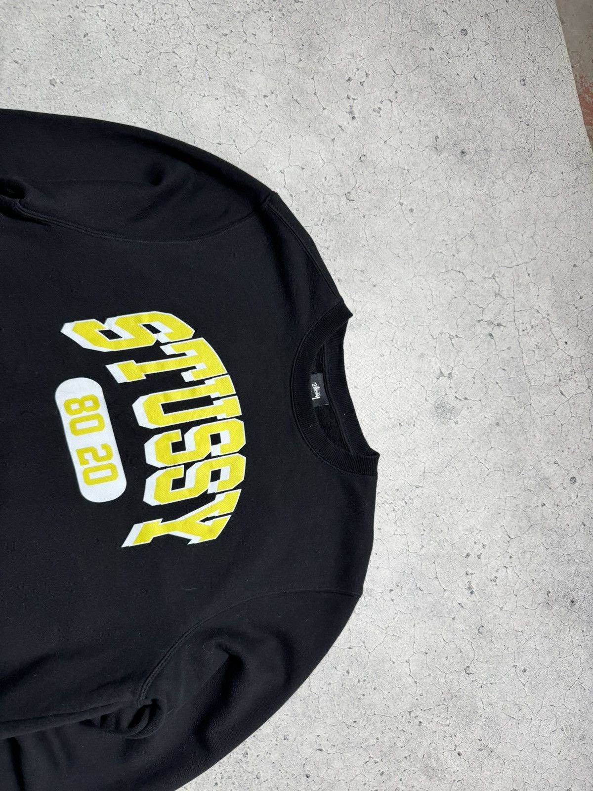 Stussy Stussy Sweatshirt Big Logo Black Hype Size US S / EU 44-46 / 1 - 5 Thumbnail