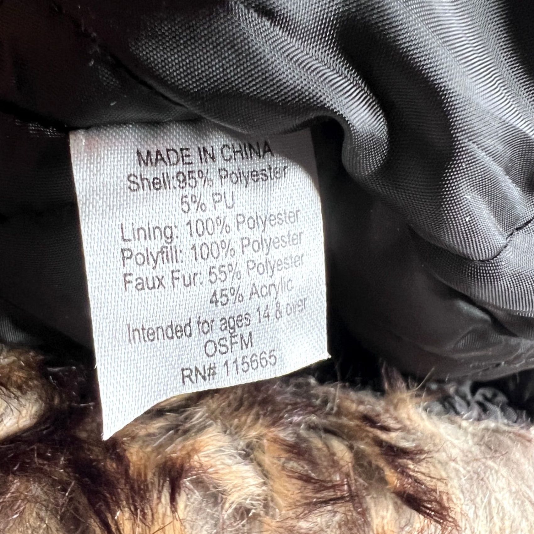 Dickies Dickies Faux Fur Trapper Hat Brown Hunting Winter Cap Ear Flap OSFM RN115665 Size ONE SIZE - 3 Thumbnail