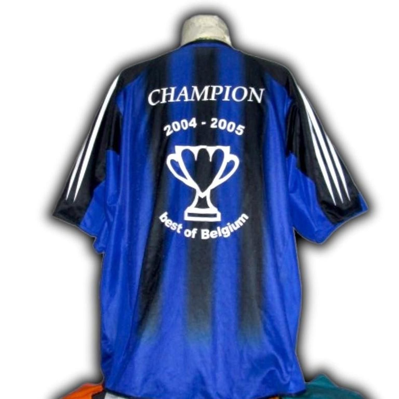 Adidas Club Brugge Kv 2002 2003 2004 Home Version Champions Shirt Size US XXL / EU 58 / 5 - 2 Thumbnail