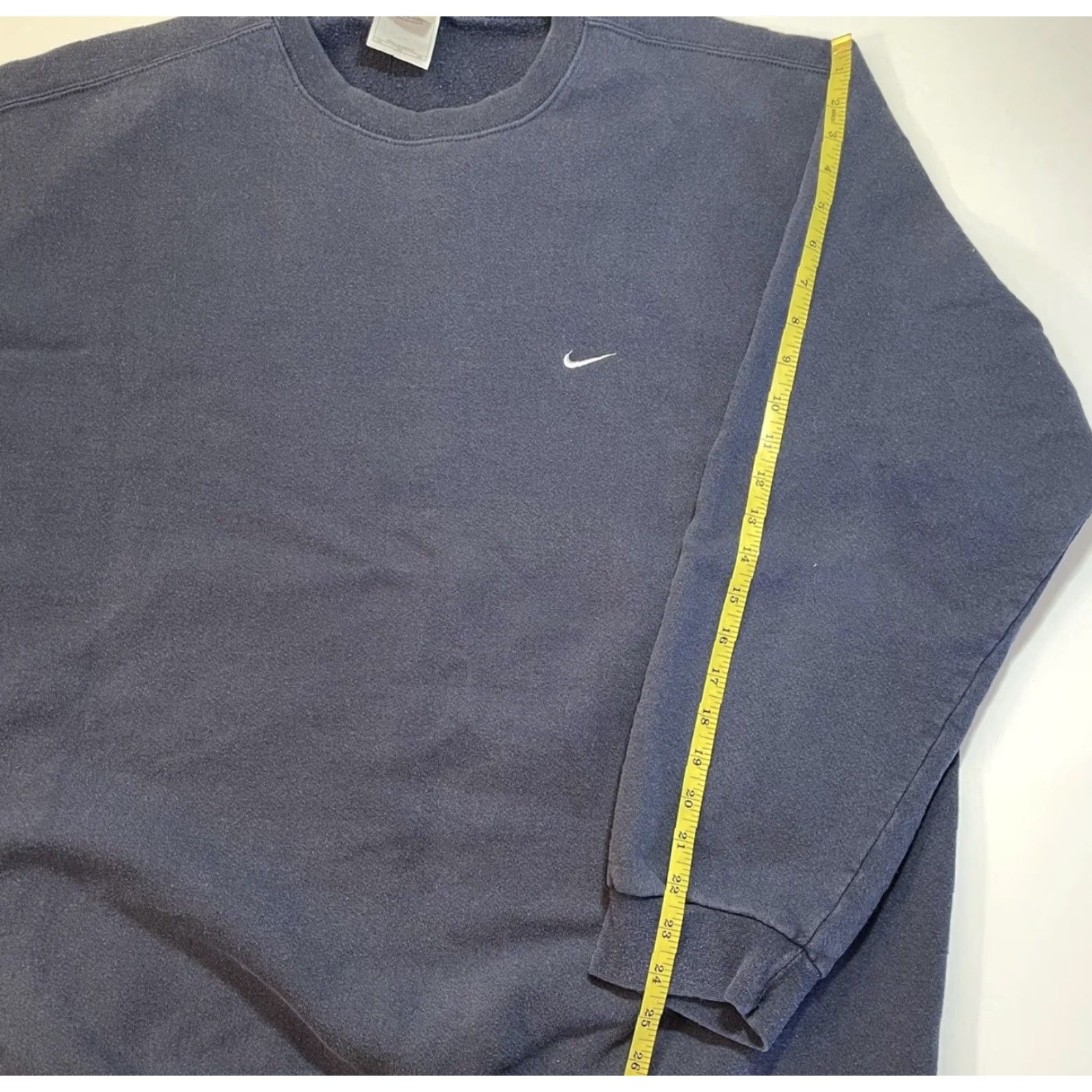 Nike VINTAGE Nike Air Crewneck Sweatshirt 2XL Pullover Navy Blue 90s Mens Size US XXL / EU 58 / 5 - 5 Thumbnail
