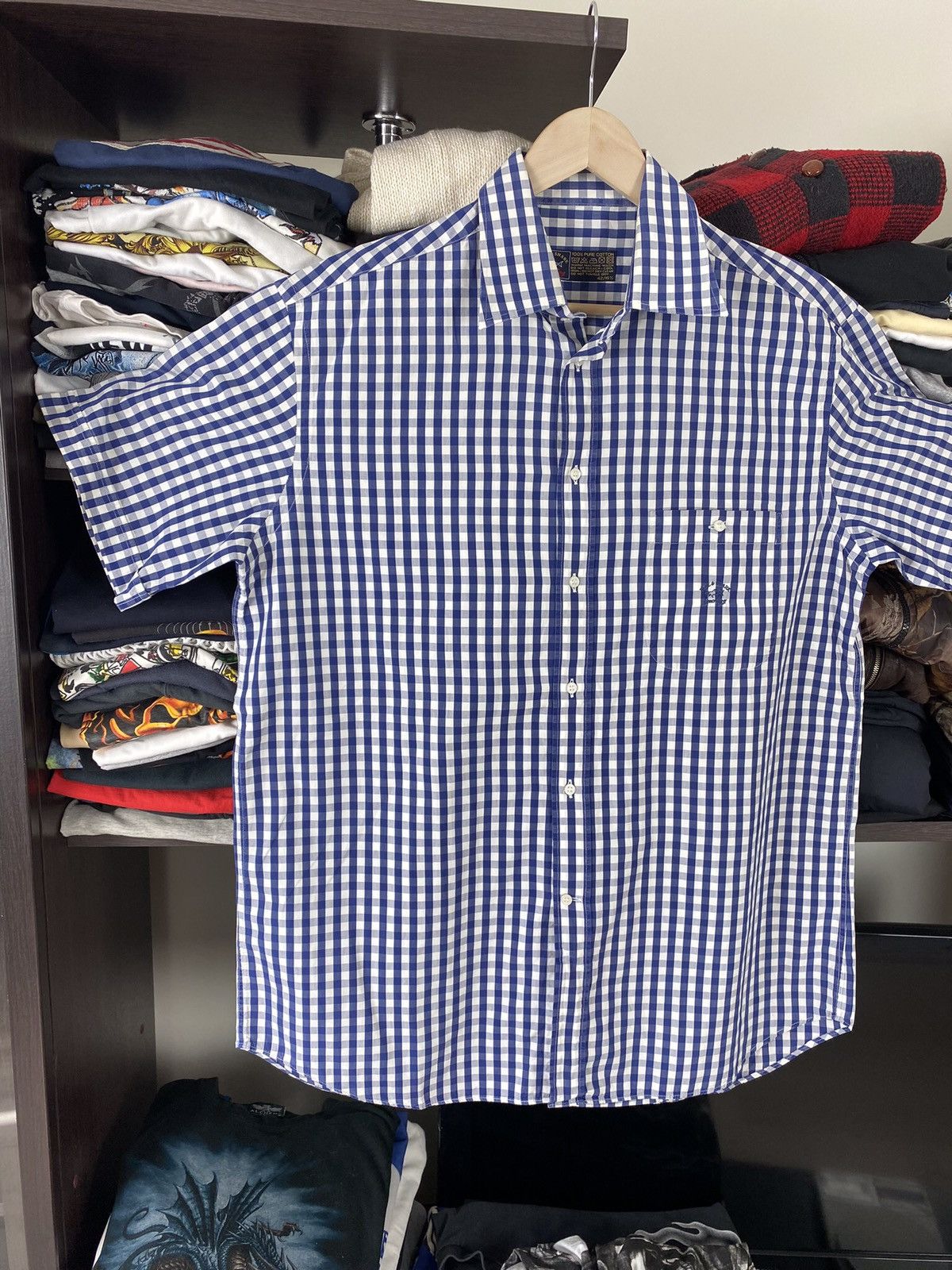 Paul & Shark × Vintage Vintage Paul & Shark Shirt Tee Size US L / EU 52-54 / 3 - 2 Thumbnail