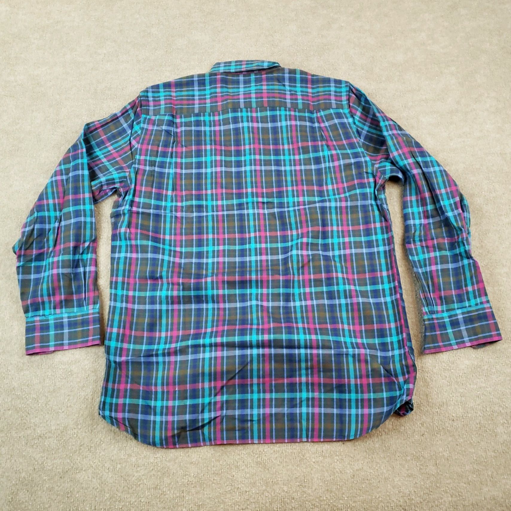 Southern Tide Southern Tide Plaid Button Up Shirt Men Medium Blue Long Sleeve Casual Classic Fit Size US M / EU 48-50 / 2 - 8 Thumbnail