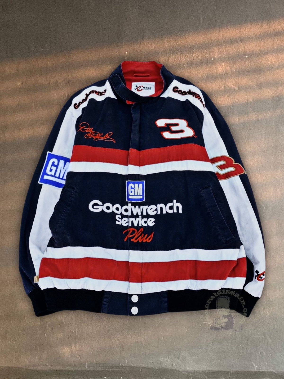 NASCAR Authentic 1990’s Dale Earnhardt Sr chase authentics jacket Size US XL / EU 56 / 4 - 23 Thumbnail