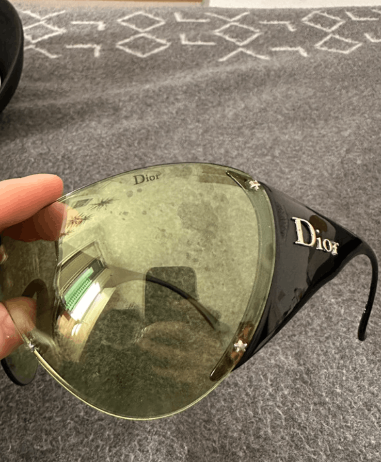 Dior DIOR Sunglasses SKI Rimless Mask Pop Bike Shield RI932 Size ONE SIZE - 6 Thumbnail