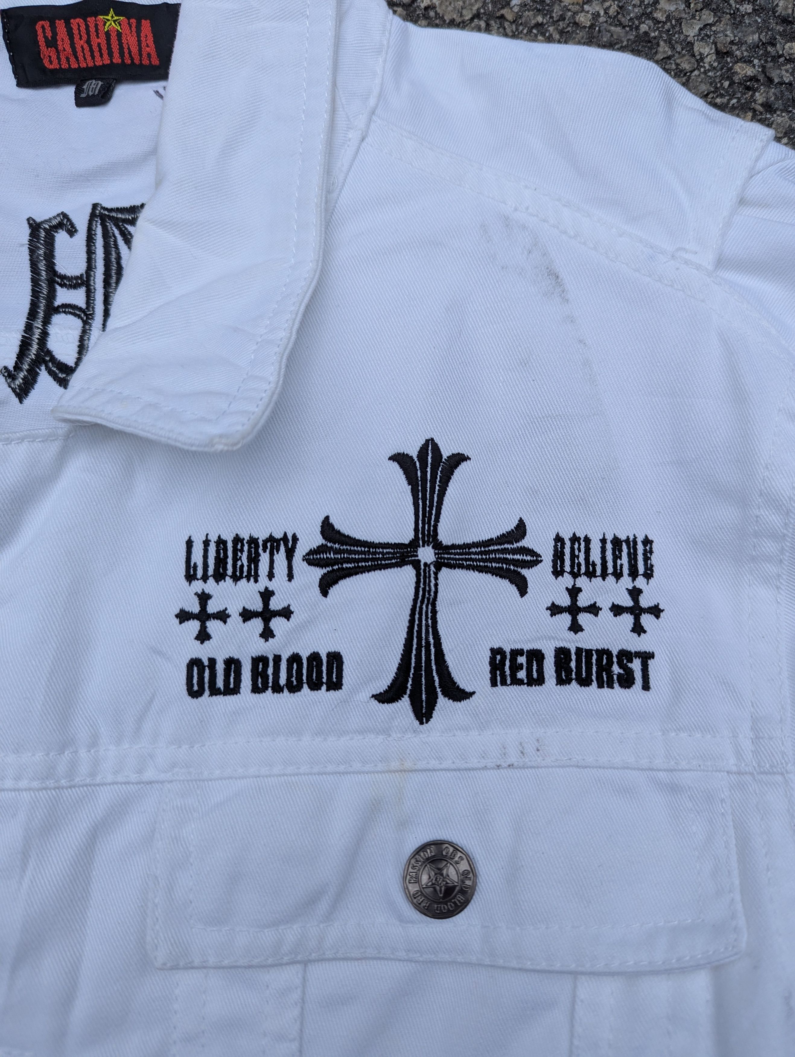 Seditionaries RARE Garhina Horse Shoe Coveralls inspired CHROME HEARTS Size US M / EU 48-50 / 2 - 8 Thumbnail