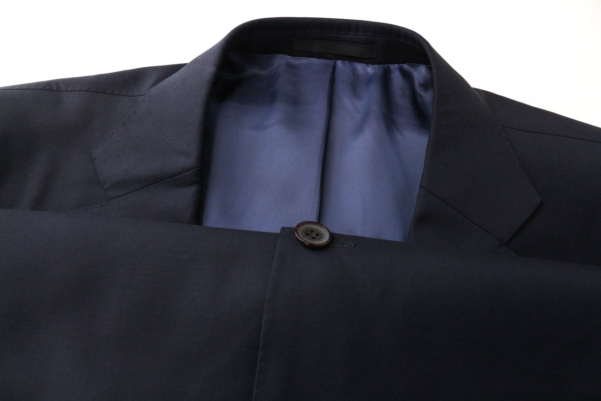Suitsupply LAZIO UK52R Blueline Blue Wool 2 Piece Suit 75765 Size 36R - 7 Thumbnail