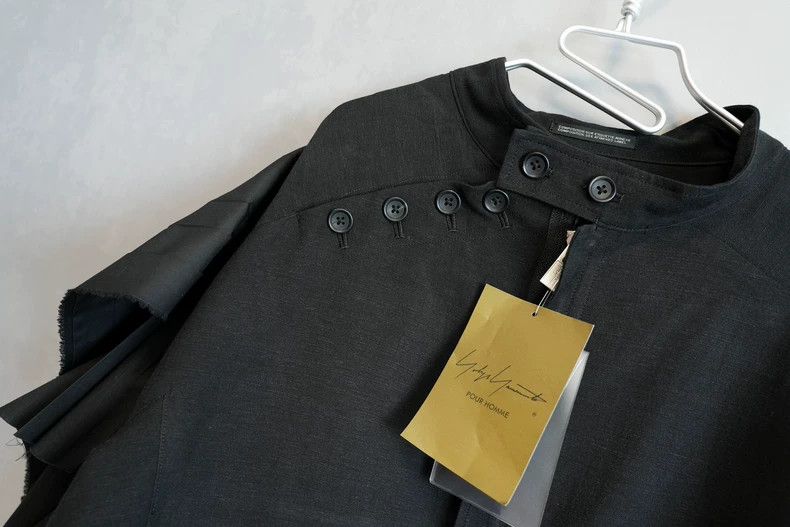 Yohji Yamamoto Yohji Yamamoto24 SS Show Pleated Embroidered Jacket 2503-Ne Size US L / EU 52-54 / 3 - 5 Thumbnail