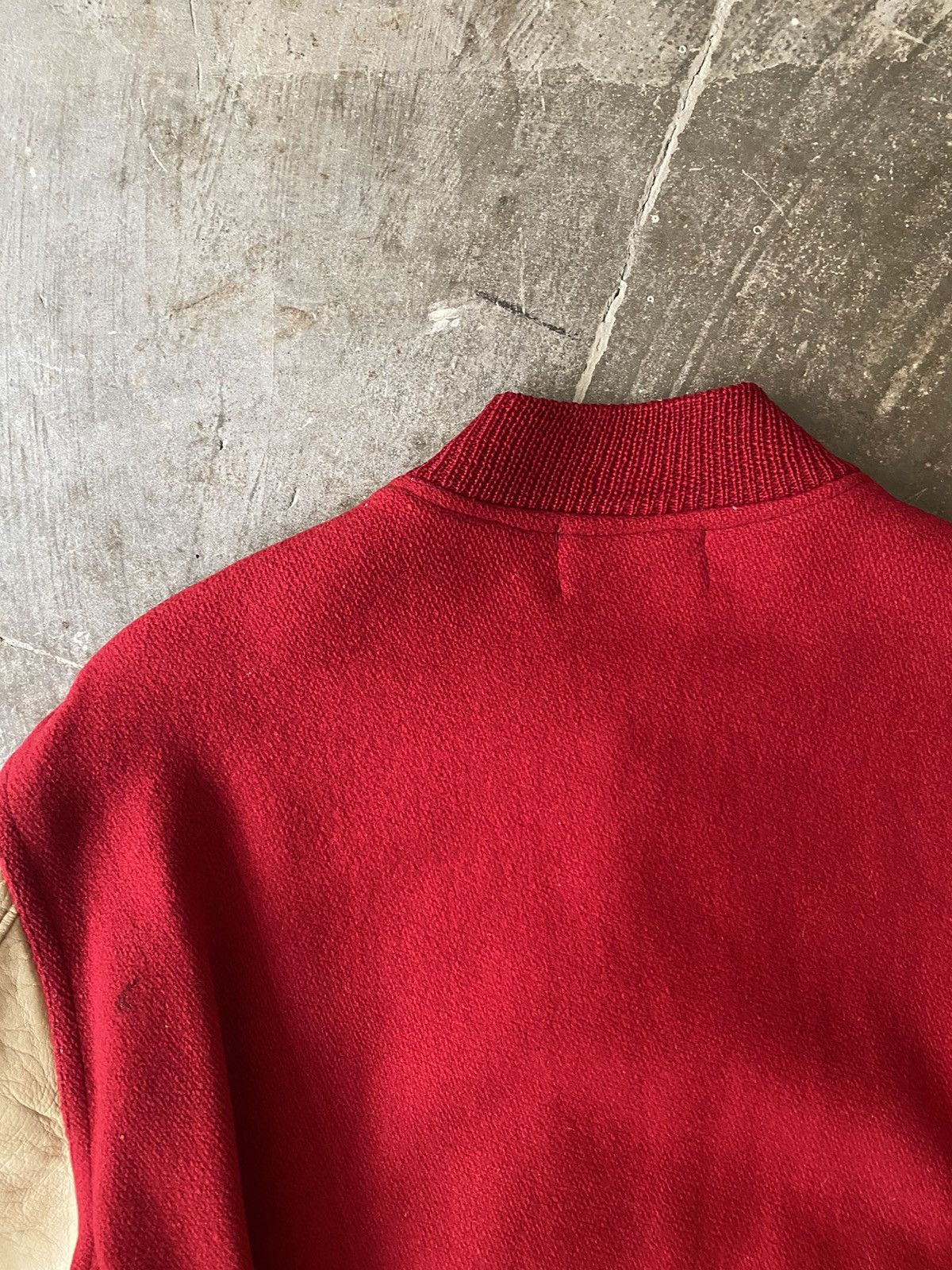 Vintage Vintage 50s Burean Holloway Varsity Jacket Kapital CPFM Size US XL / EU 56 / 4 - 7 Thumbnail