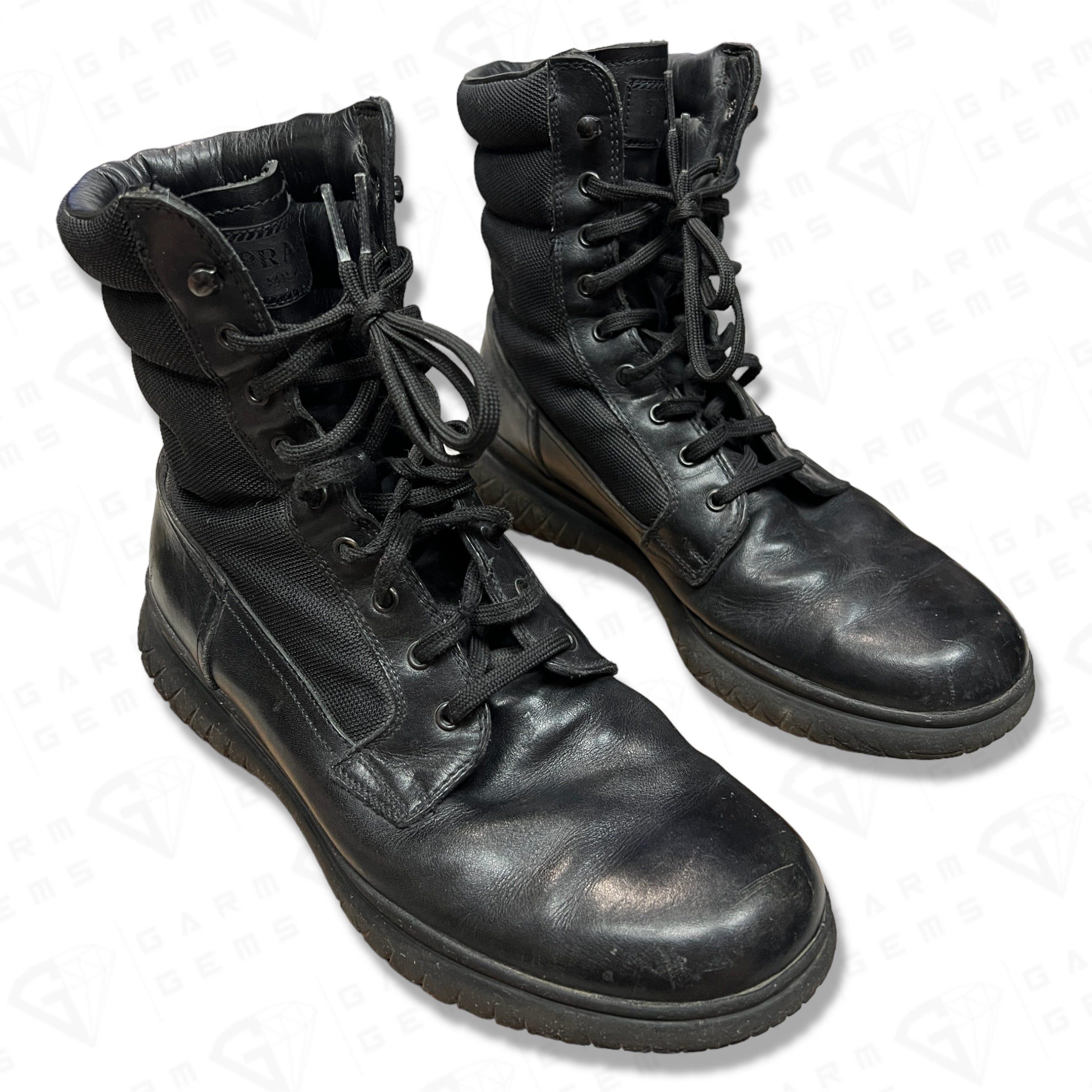 Prada Prada Milano Leather Boots Size US 8.5 / EU 41-42 - 2 Thumbnail