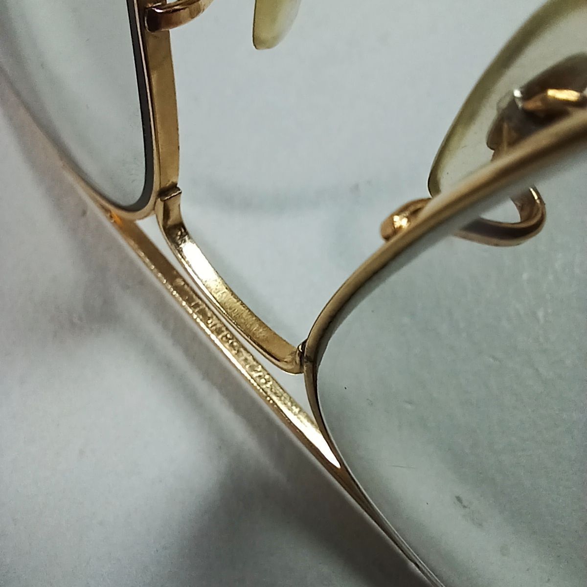 Bausch & Lomb Ray‑Ban B&L Caravan Gold‑Filled USA Photogray Sunglasses Size ONE SIZE - 10 Thumbnail