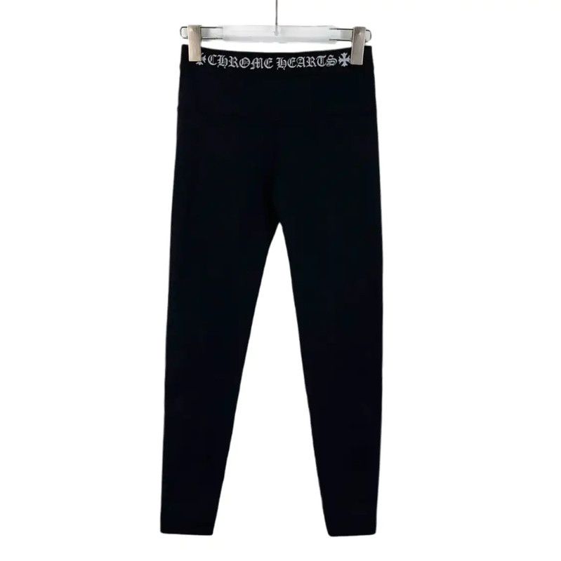 Chrome Hearts Chrome Hearts Black Nylon Women's Casual Pants 0089 Size 28" / US 6 / IT 42 - 1 Thumbnail