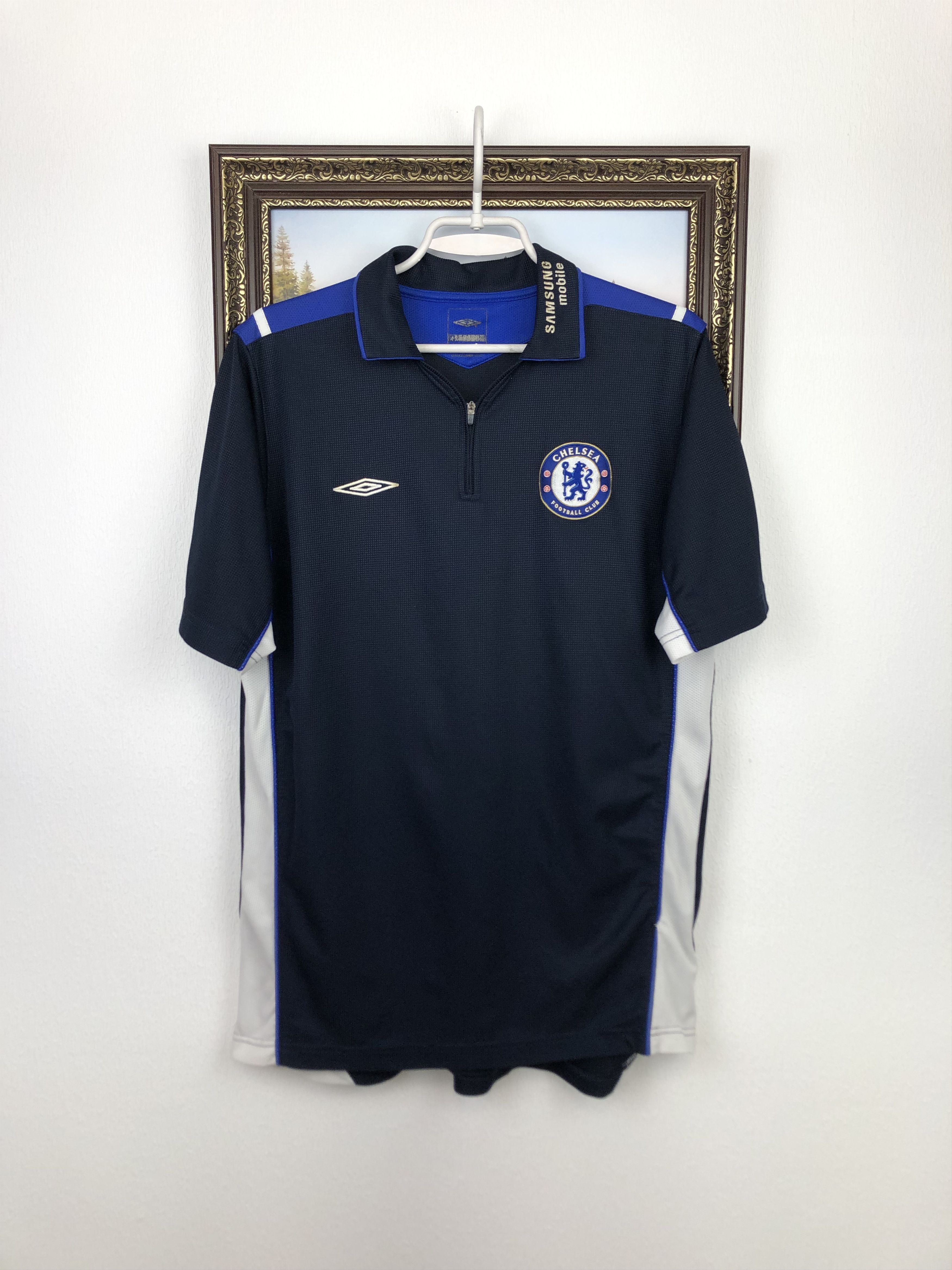 Umbro Vintage Umbro Chelsea Football Shirt Soccer Jersey Train Size US L / EU 52-54 / 3 - 1 Thumbnail