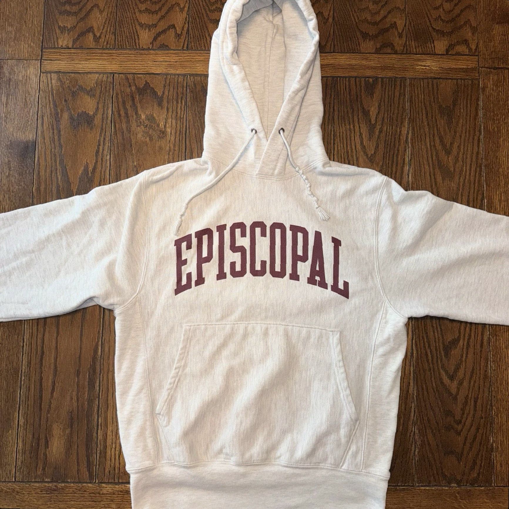 Champion VINTAGE Champion Reverse Weave Hoodie Mens Small Gray Y2K College Size US S / EU 44-46 / 1 - 2 Thumbnail