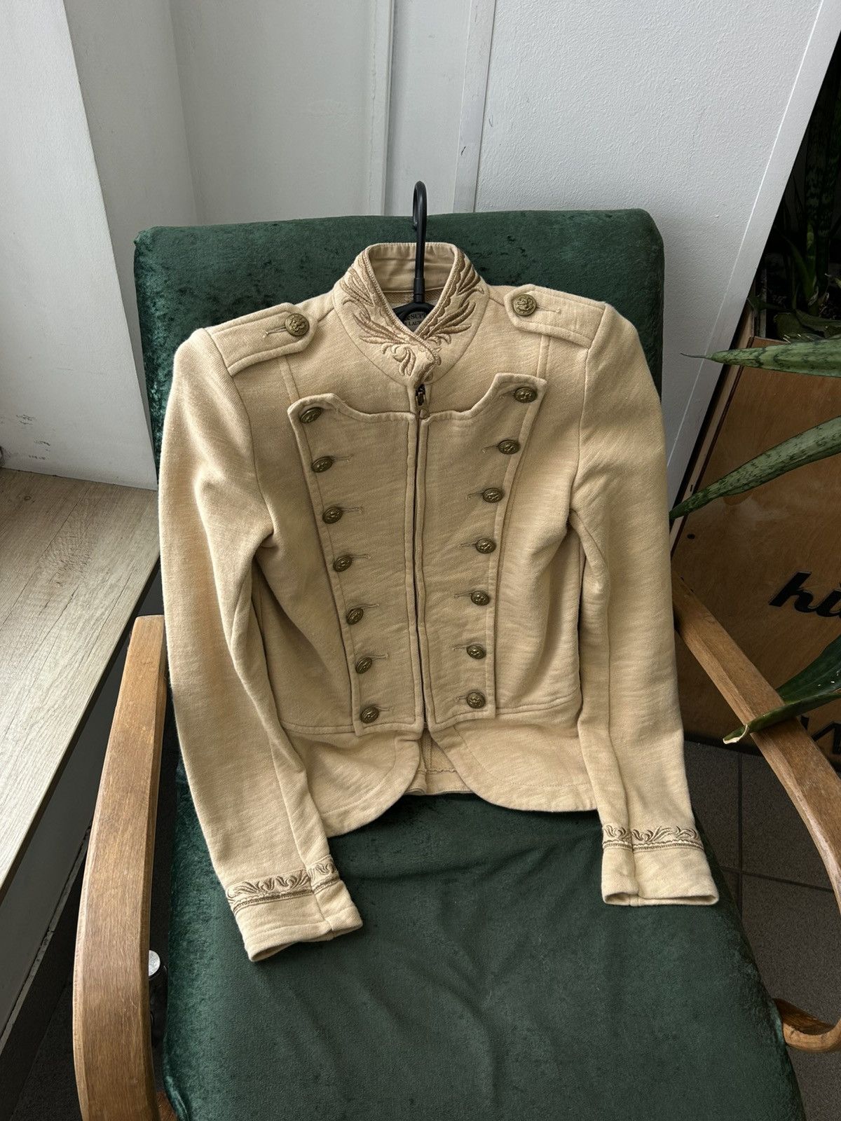 Denim & Supply Ralph Lauren Denim & Supply Ralph Lauren Military Jacket beige Sherpa xs Size XS / US 0-2 / IT 36-38 - 5 Thumbnail